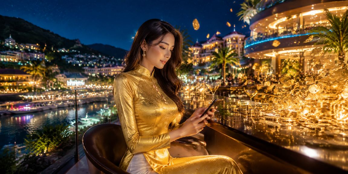 Người chơi thể thao cá cược qua thiết bị di động tại Sapa